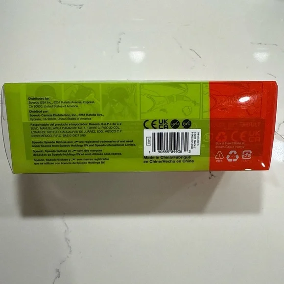 Speedo Biofuse Adult Black and White Goggles - Picture 4 of 8